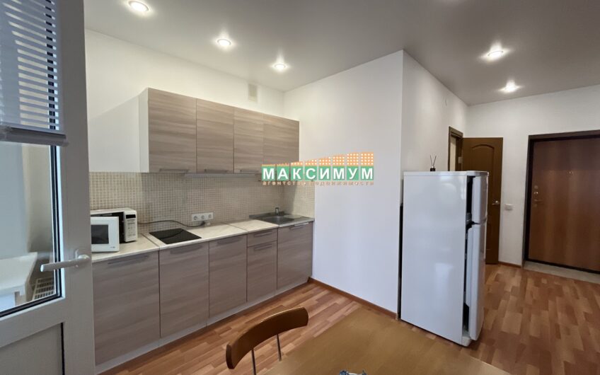 Аренда квартиры-студии 33.3 кв.м в г. Домодедово, ул. Жуковского, д.14/18