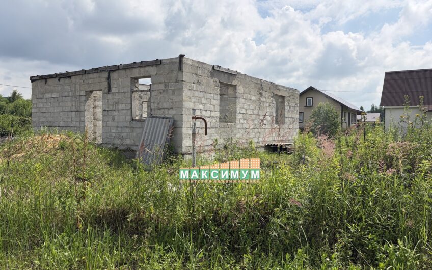 Недостроенный дом в г/о Ступино, КП Солнечный